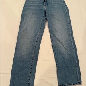 Madewell the Perfect Vintage Straight Crop Jeans
